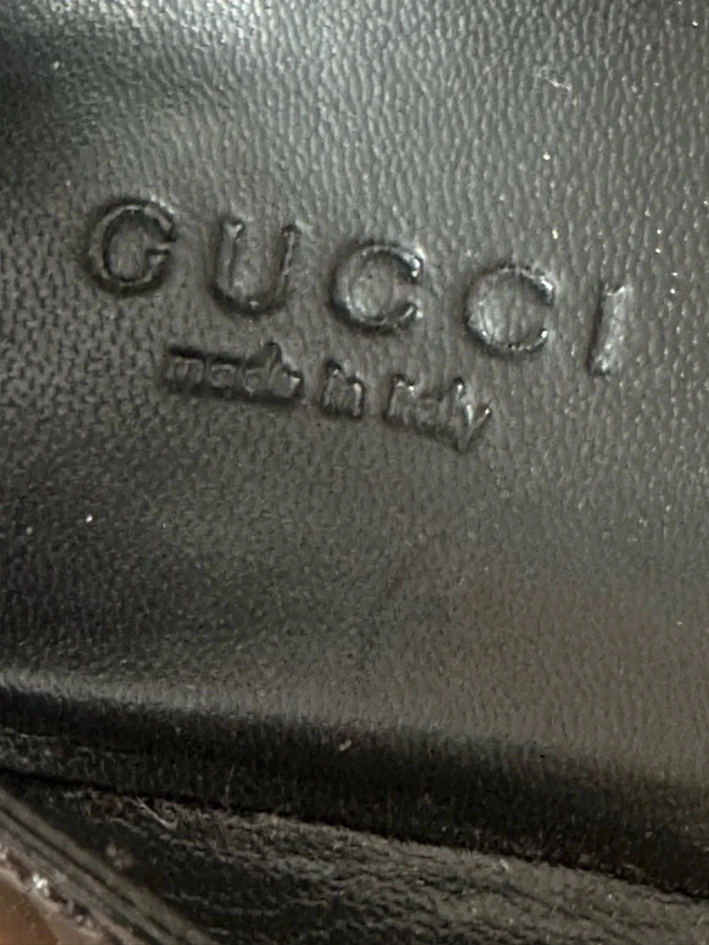 Gucci Black Patent Leather Pointed-Toe High Heels - Picture 6 of 9